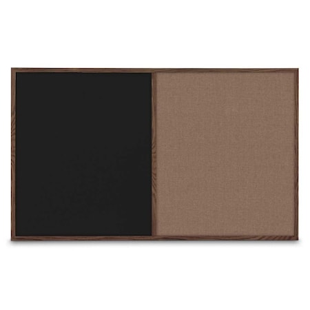 Sliding Door Indoor Enclosed Corkboard,3